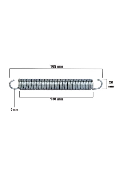 Sert Çekme Yay 16cm Makas Yayı Koltuk Kanepe Sandık Sedir Makası Yayı 3 MM