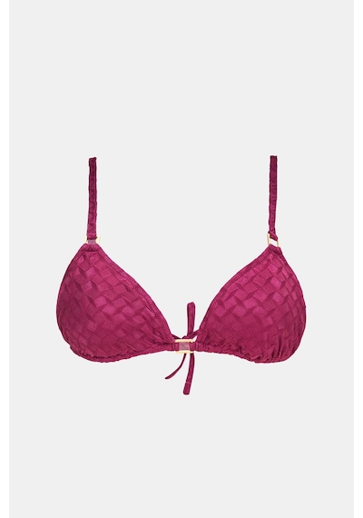 Amarelle Olympos Mor Dolgusuz Çıkarılabilir Pedli Üçgen Bikini Üst Mor