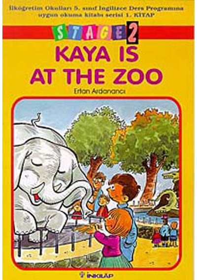 Stage 2 Kaya is at Zoo (5. Sınıf 1. kitap) - Ertan Ardanancı - İnkılap Kitabevi