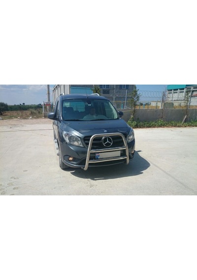 Mercedes Citan 2012-2020 Yüksek Ön Koruma - Bull Bar -iki Ara Borulu - Kartersiz - Terepon B