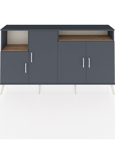 Arges Konsol 5 Raflı 4 Kapaklı 176x30x99 Antrasit-antrasit/çam Antrasıt/atlas Çam - Antrasıt Arges Konsol 5 Raflı 4 Kapaklı 176x30x99 Antrasit-antrasit/çam Antrasıt/atlas Çam - Antrasıt