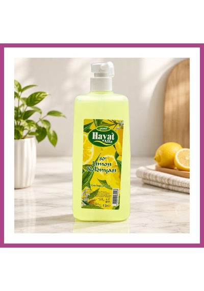 Gees Global Limon Kolonya Pompa Sprey 1 Lt Gbzs