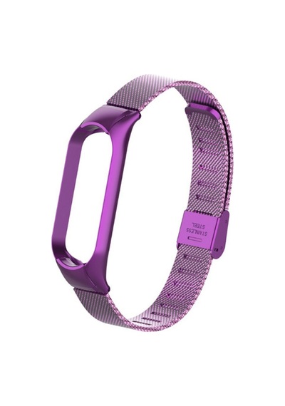 Xiaomi Mi Band 5 Metal Kayış Kordon Kopçalı Milano Loop (313631229)