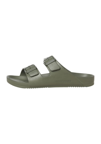 Jack & Jones Erkek Jfwcroxton Çift Bantlı Sandelet Terlik 12204004 Haki