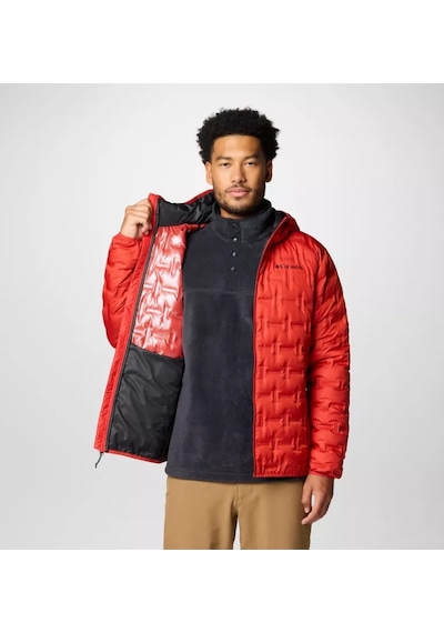 Columbia Delta Ridge Down Hooded Erkek Kaz Tüyü Mont Wo6610 001