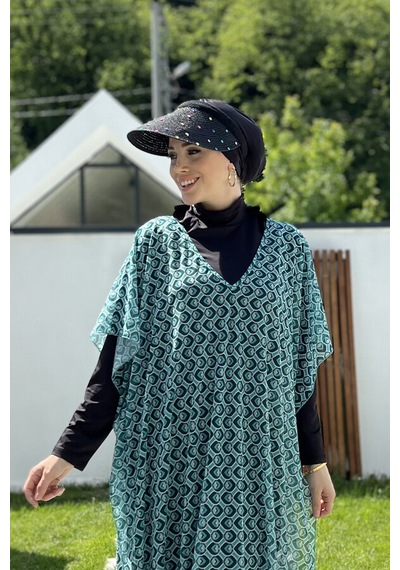 Remsa Mayo Remsa Taşlı Vizör Hasır Şapka Güneş Koruyucu Siperlik Rş-100 Siyah Siyah