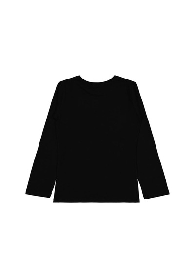Civil Girls Basic 10-13 Yaş Sweatshirt Siyah