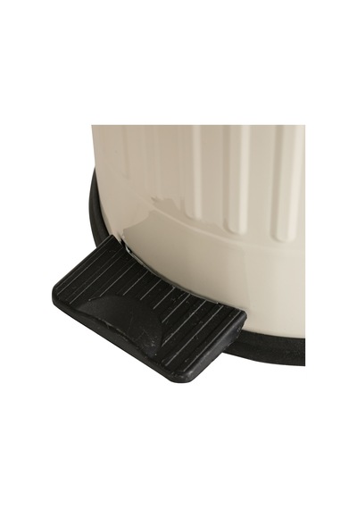 Mudo Home 16lt Pedallı Vıntage Çöp Kovası Krem