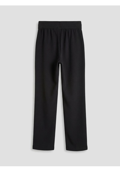 Lcw Modest Siyah Beli Lastikli Dar Fit Kadın Pantolon