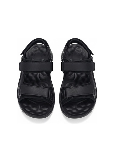 Wordex Alc 5402 Erkek Hafif Cırtlı Sandalet Terlik Yürüyüş Terliği Siyah