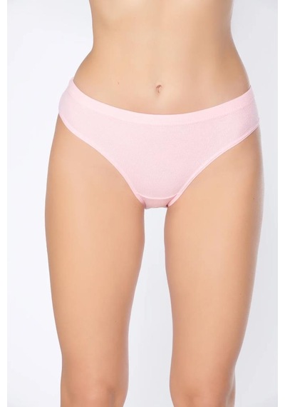 12 Adet Tutku Elit Bayan Bambu Kombel Bikini Külot Karışık Renk 2710 Çok Renkli
