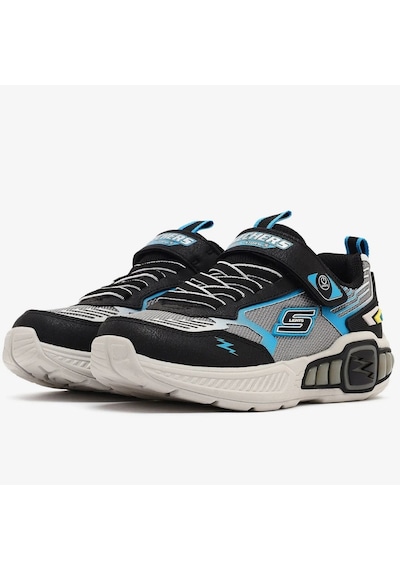 Skechers Light Storm 3 400151l-bcbl Işıklı Ortopedik Çocuk Spor Ayakkabı siyah