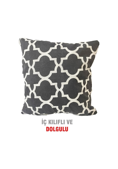 Kırlent Yastık Dolgulu Vip Yastık 1 Adet-43X43 Cm(Büyük Karaçatı) (524873318)
