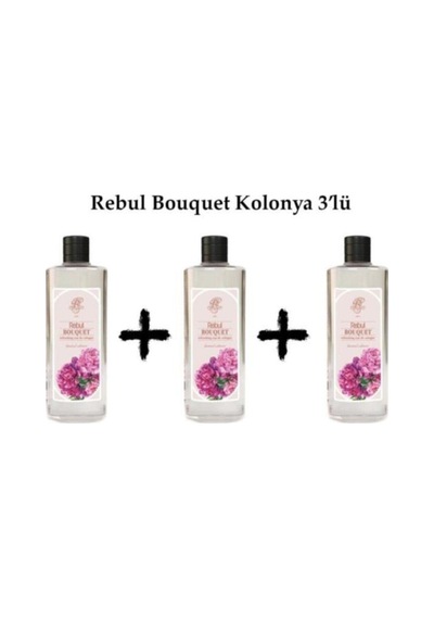 Rebul Kolonya 270 Ml Bouquet 3 Adet