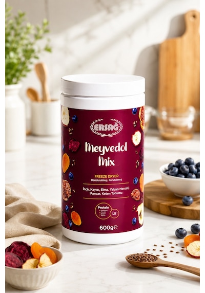 Ersağ Meyvedol Mix Meyveli Toz İçecek 600 G