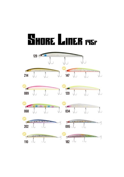 Fujin Shore Liner 145mm 20gr Floating Maket Balık