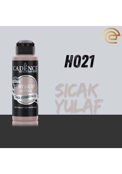 Cadence Hybrid Multisurface Akrilik Boya 120 Ml H021 Sıcak Yulaf