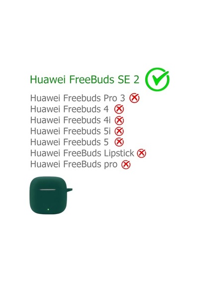 Ayrex Se 2 İle Uyumlu Kulaklık Kılıf Darbeye Dayanıklı Silikon Yumuşak Koruyucu Toz Ve Kirden Koruyan Freebuds Se