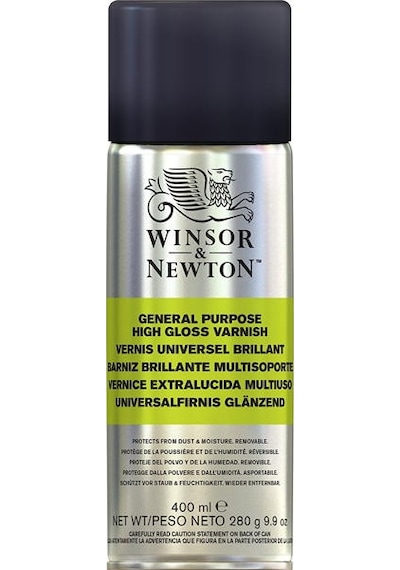 Winsor&Newton General Purpose Çok Amaçlı Parlak Sprey Vernik400Ml