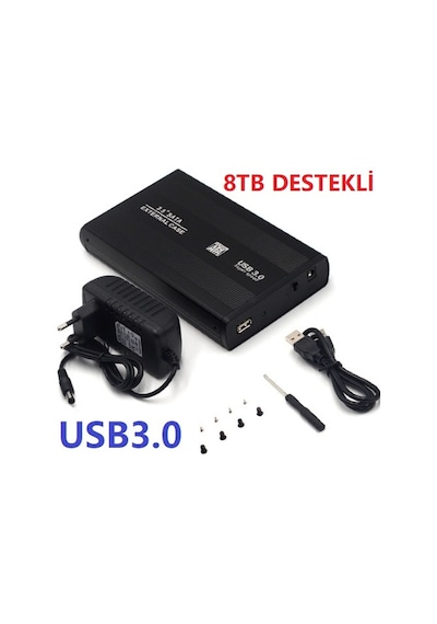 3.5 Sata Usb 3.0 Harici Harddisk Hdd Kutusu 4765P Disk Hard Dısk