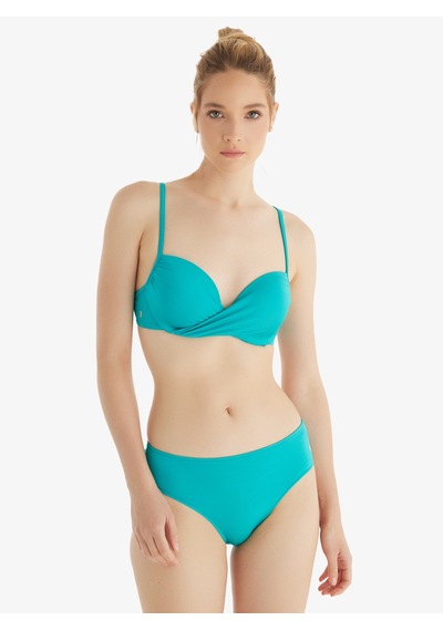 Kadın Bikini Altı 10708 - Turkuaz Turkuaz