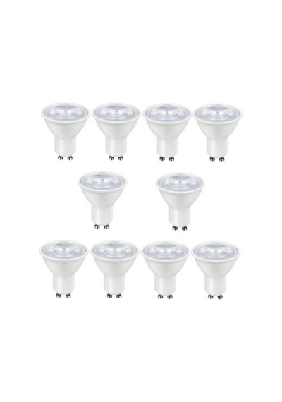 10 Adet 7 W Beyaz Işık 1. Sınıf Gu10 Duy Led Ampul - 6500 Kelvin