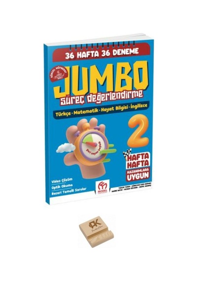 Model 2. Sınıf Jumbo Haftalık Denemeleri Ve Telefon Standı