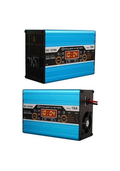 Pm-1210a 12 Volt Max 10 Amper Lcd Ekranlı Akıllı Akü Şarj Cihazı