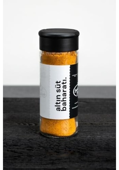 Baharat Dükkanı Altın Süt 50gr Cam Açık Bej