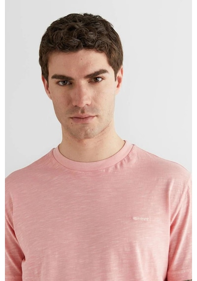 Gant Erkek Pembe Bisiklet Yaka Regular Fit T-shirt-14686