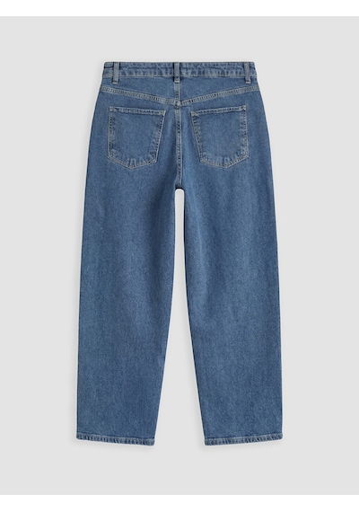 Lcw Studıo İndigo Barrel Fit Kadın Jean Pantolon Lcw Studıo İndigo Barrel Fit Kadın Jean Pantolon