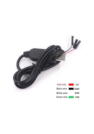 Pl2303Hx 4 Pin Usb-Ttl Seri Dönüştürücü Kablo