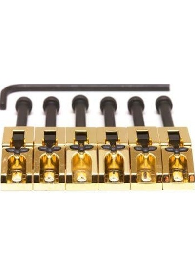 Graph Tech Pg-0080-g6 String Saver Floyd Rose Alt Eşik Seti Gold