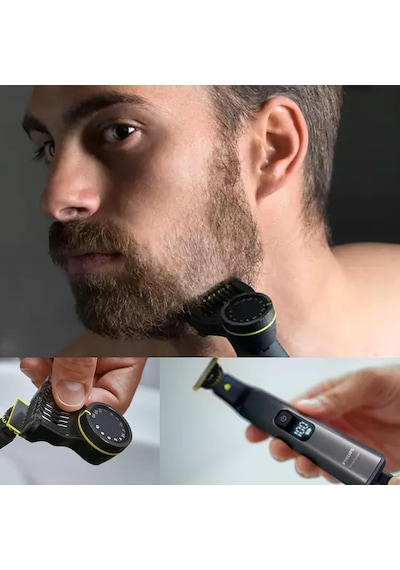 Philips Norelco Oneblade Pro Kiti, Hibrit Elektrikli Düzeltici Ve Tıraş Makinesi