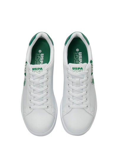U.s. Polo Assn. Costa 4fx Beyaz Erkek Sneaker 000000000101501684 Beyaz - Yeşil