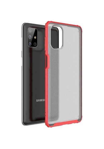 Galaxy M51 Kılıf Zore Volks Kapak Kırmızı