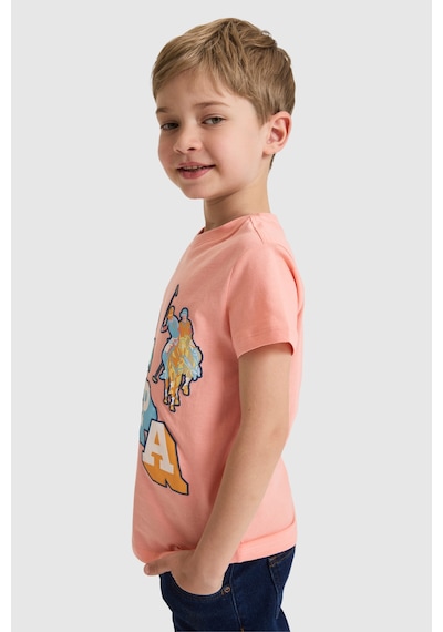 U.s. Polo Assn. Erkek Çocuk Mercan Tişört 50327027-vr204 Coral