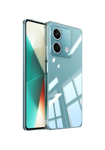 Xiaomi Redmi Note 13 Pro 5g  Kılıf Zebana Şeffaf Soft Silikon Kılıf Şeffaf