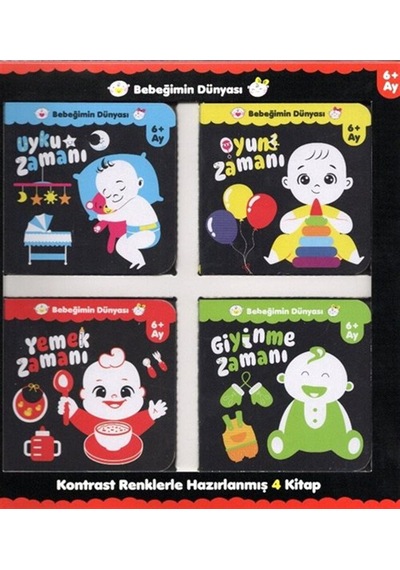 Bebeğimin Dünyası 4 Kitap Set