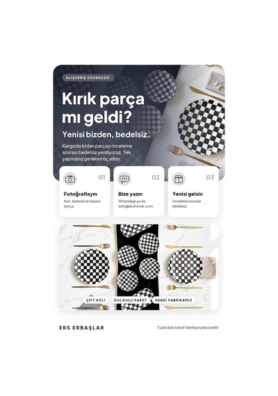Retro Dama 14 Parça 6 Kişilik Kahvaltı Takımı Diğer