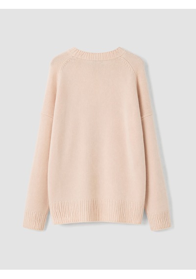 Lcw Vision Pembe Oversize Kadın Triko Kazak