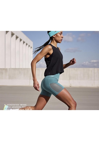 Adidas Adi365 Sh Leg W Kadın Koşu Kısa Tayt Ka0659 Mavi Mavi