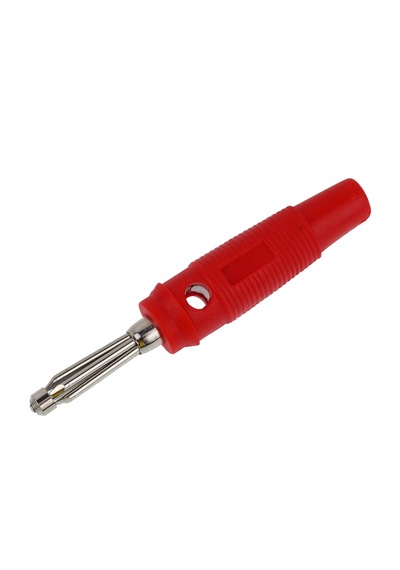 Bj413 4mm Banana Jak Silikonlu 10 Adet Kırmızı Ve Siyah