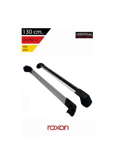 Universal Ara Atkı Gri Pnd V2 Serisi 130 Cm Tavan Barı Ara Travers Aerodinamik & Dayanıklı