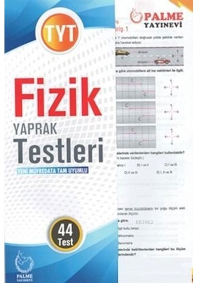 Yks Tyt Fizik Yaprak Test Palme Yayınları