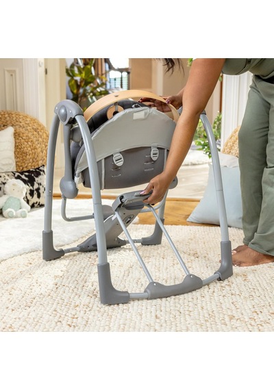 Every Season Swing 'n Go Taşınabilir Salıncak, Soğutma Ve Isıtma Kumaşları, Çıkarılabilir Sürdürülebilir Ah Diğer