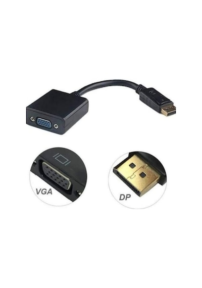Displayport To Vga Çevirici Adaptör Display Port Display Port