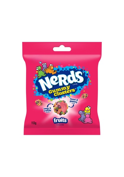 Nerds Gummy Clusters Fruits 113g