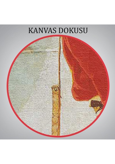 Osman Hamdi Bey'in Kaplunbağa Terbiyecisi İsimli Eseri Kanvas Tablo-5129 70 X 100