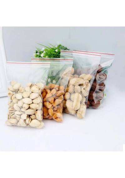 Şeylişeyler - Kilitli Poşet Torba 26x35 Cm 1 Paket - 200 Adet - Şeffaf Kilitli Ambalaj Torbası